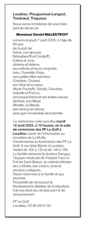 Image Annonce nécrologique