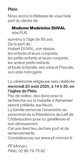Image Annonce nécrologique