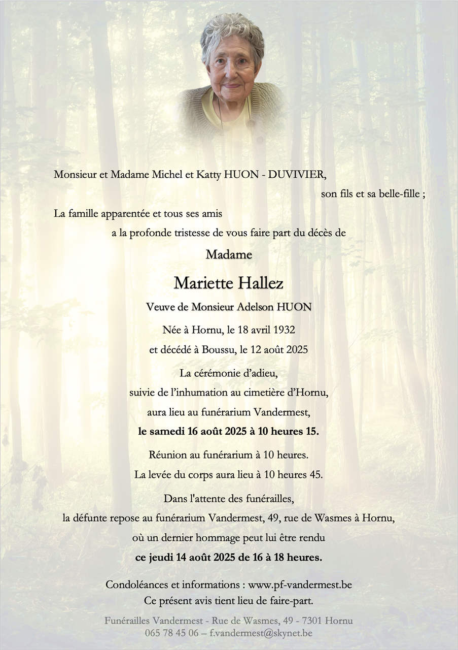 Image Annonce nécrologique