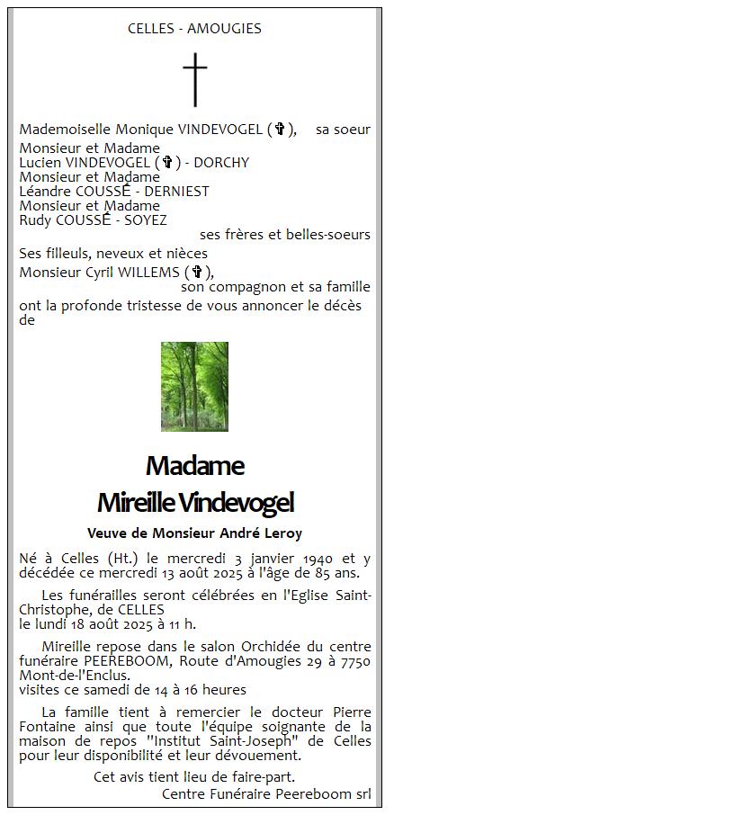 Image Annonce nécrologique