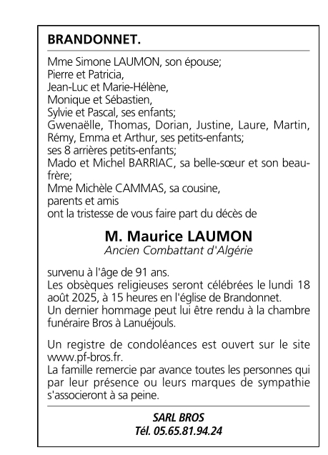 Image Annonce nécrologique
