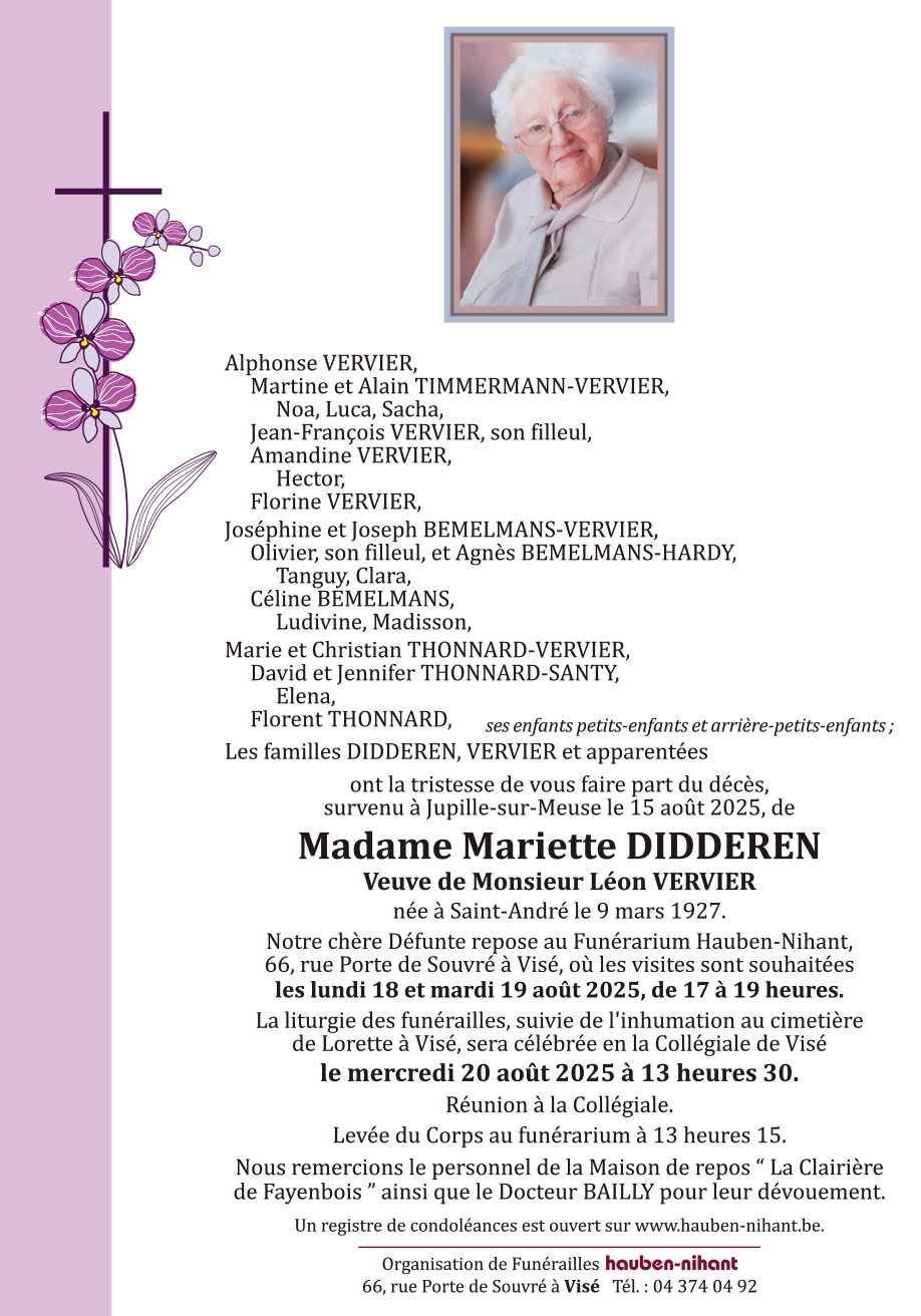 Image Annonce nécrologique