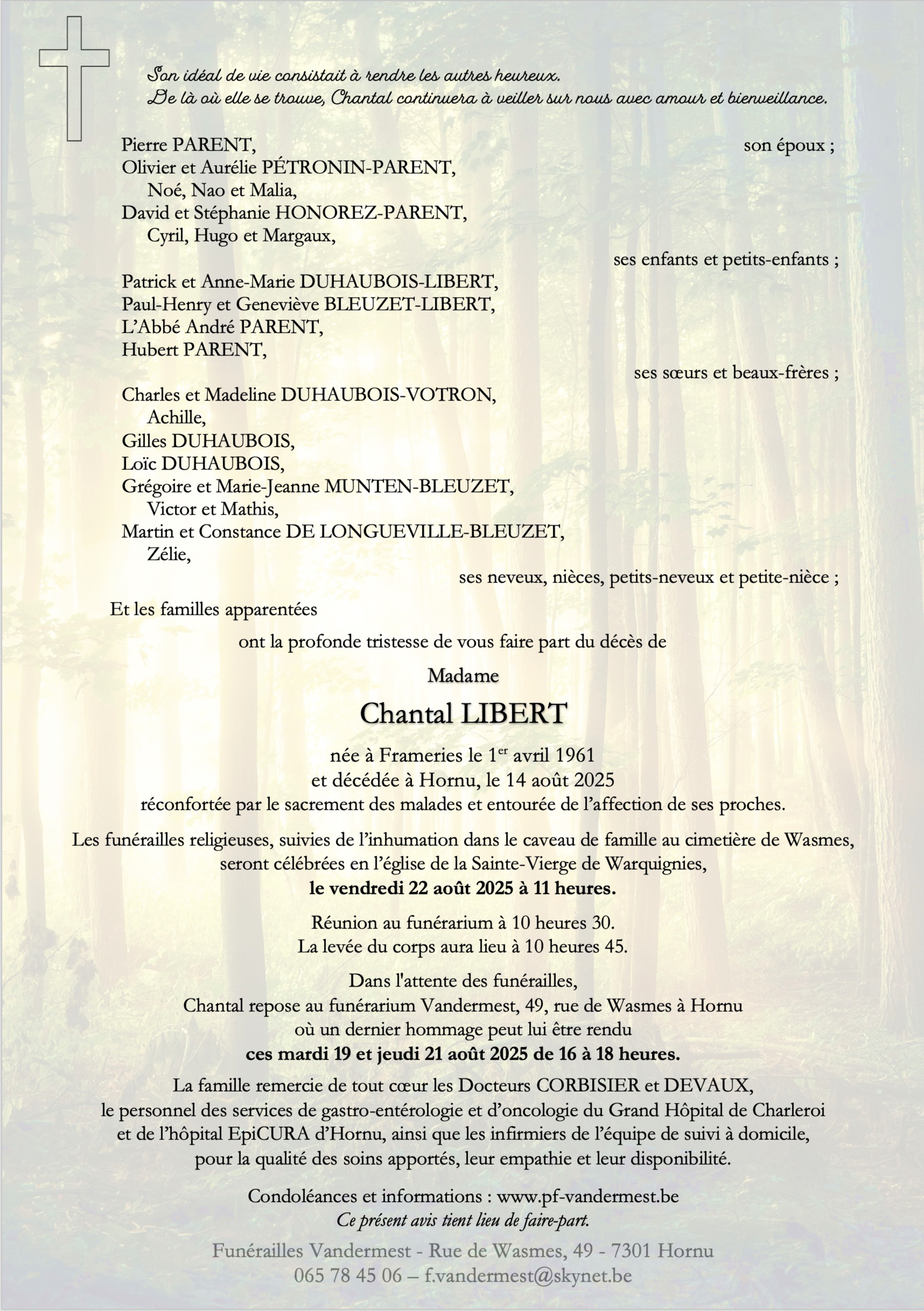 Image Annonce nécrologique