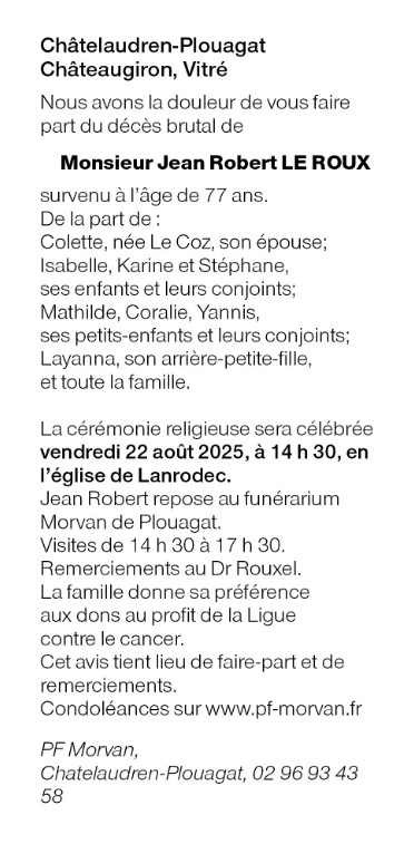 Image Annonce nécrologique