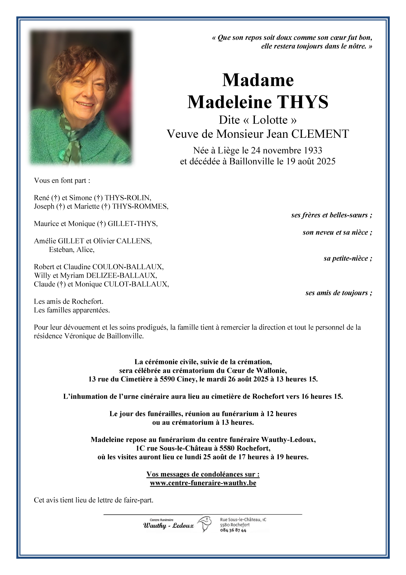 Image Annonce nécrologique