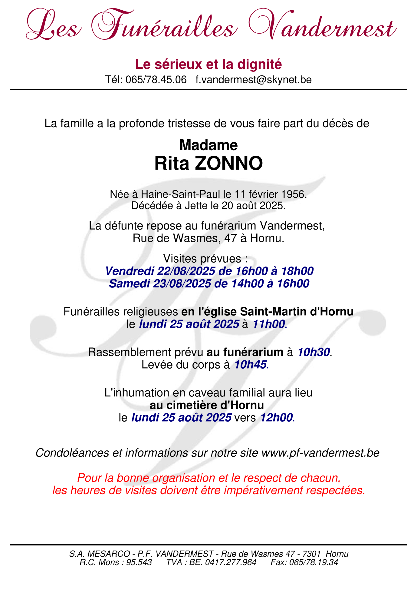 Image Annonce nécrologique