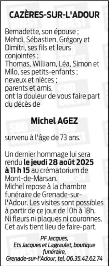 Image Annonce nécrologique