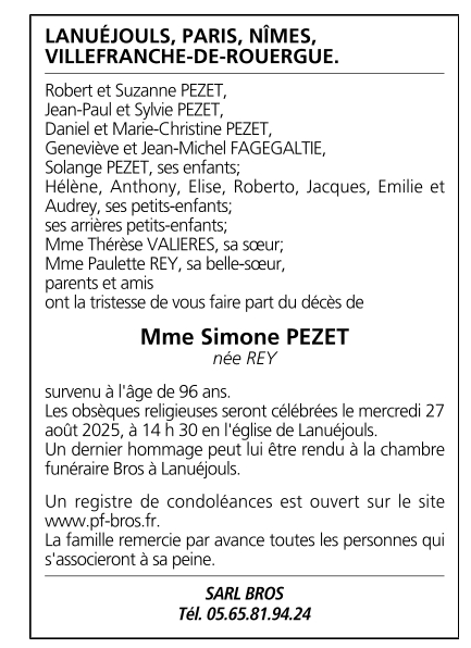Image Annonce nécrologique