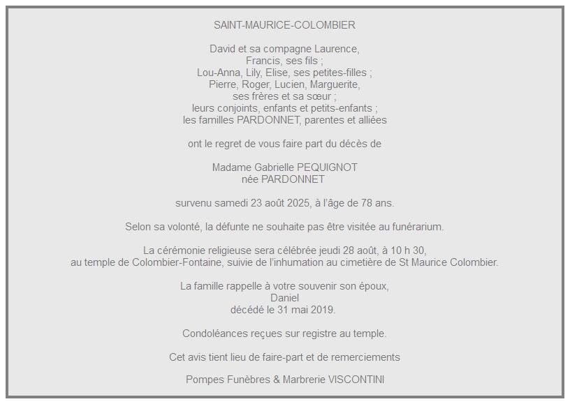 Image Annonce nécrologique