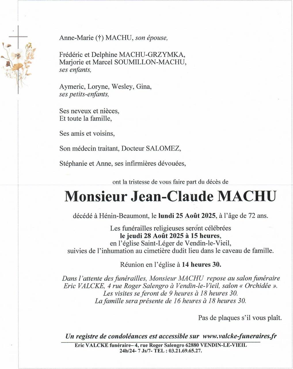 Image Annonce nécrologique