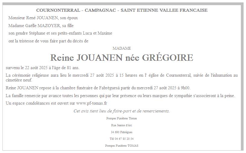 Image Annonce nécrologique