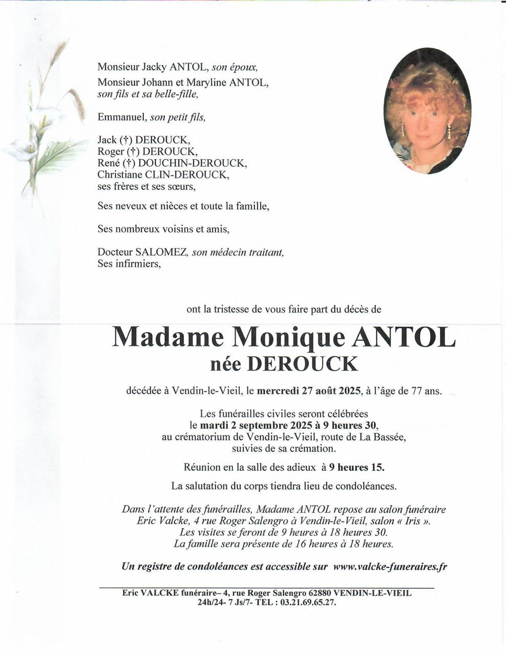 Image Annonce nécrologique