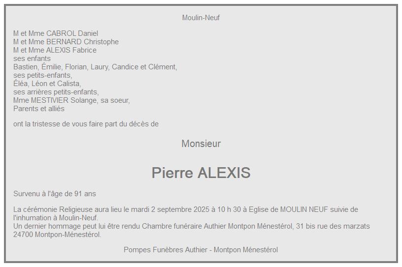 Image Annonce nécrologique