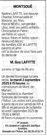 Image Annonce nécrologique