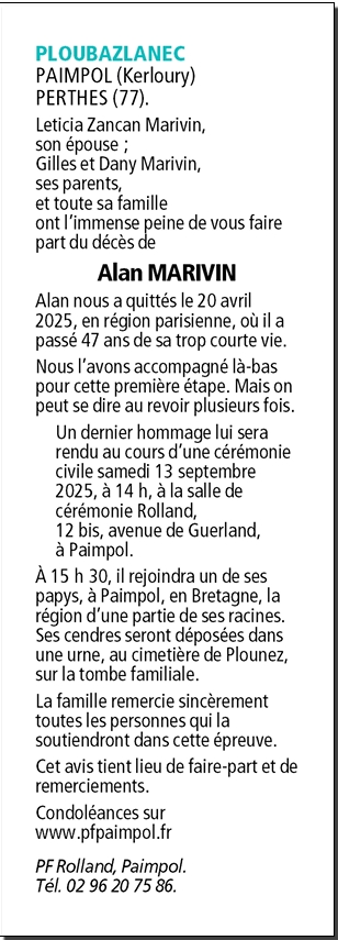 Image Annonce nécrologique