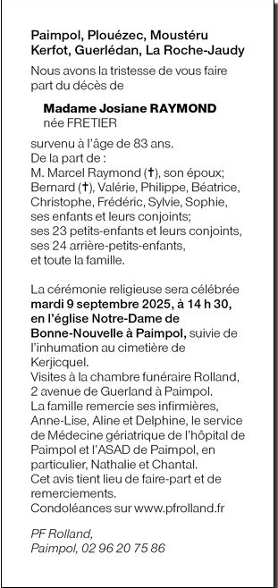 Image Annonce nécrologique