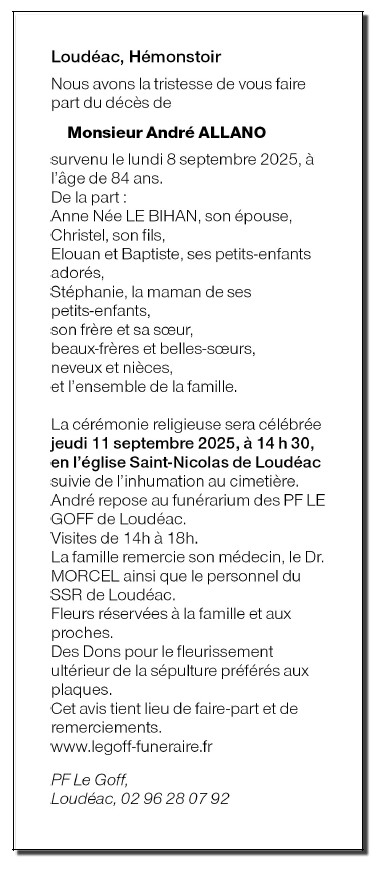 Image Annonce nécrologique