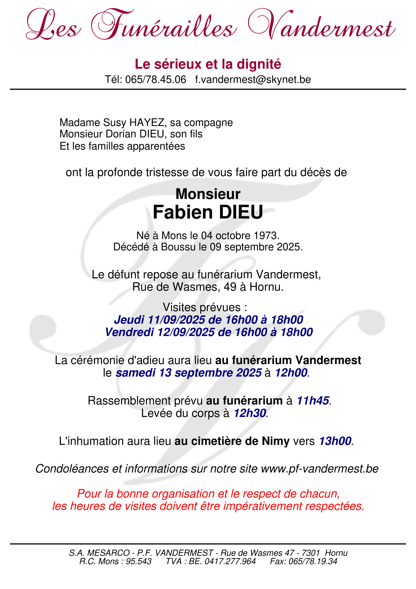 Image Annonce nécrologique