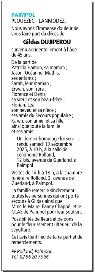 Image Annonce nécrologique