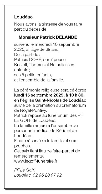 Image Annonce nécrologique