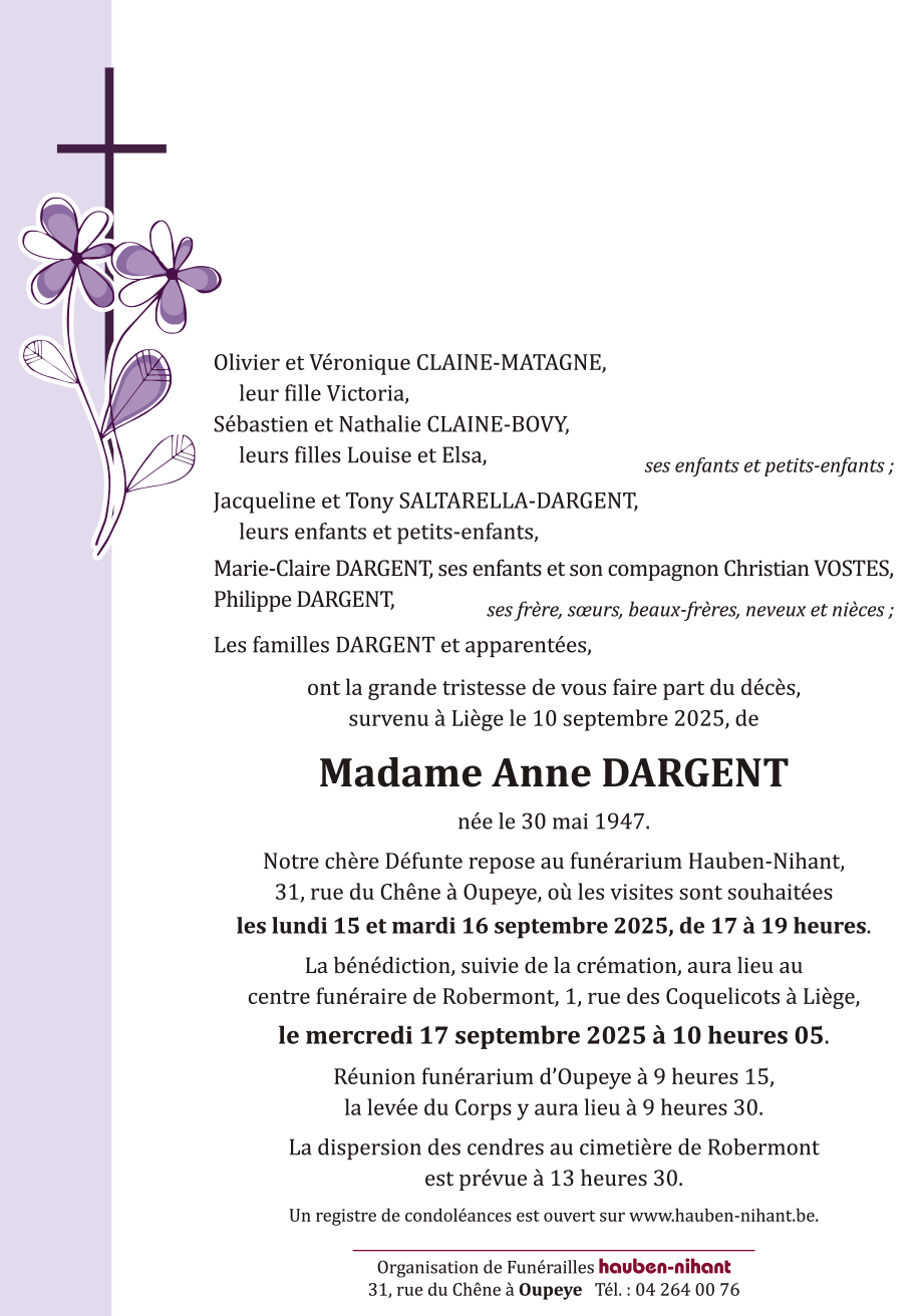 Image Annonce nécrologique