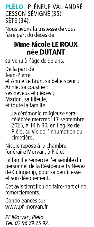 Image Annonce nécrologique