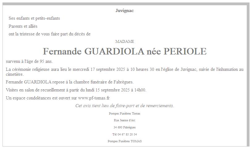 Image Annonce nécrologique