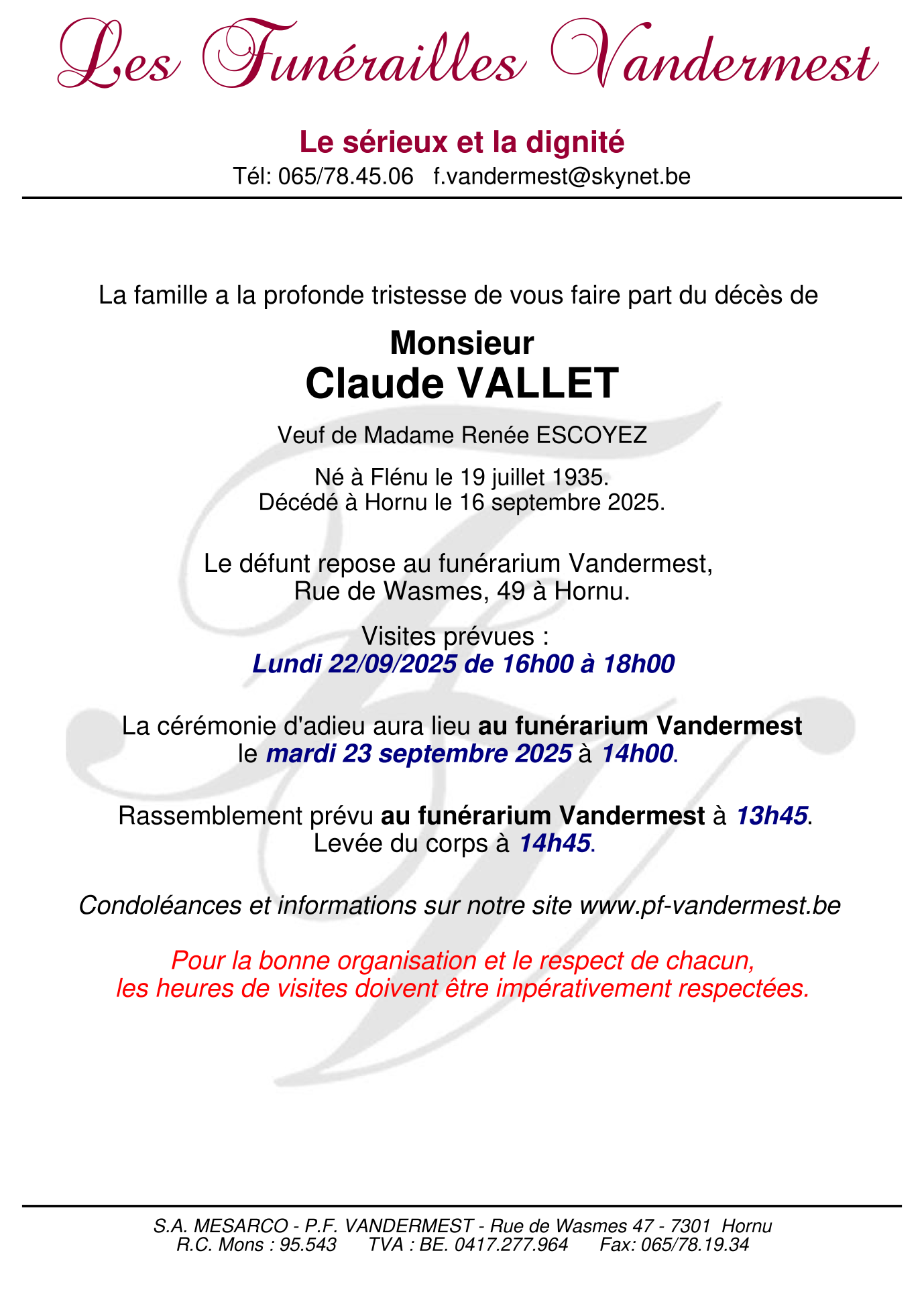 Image Annonce nécrologique