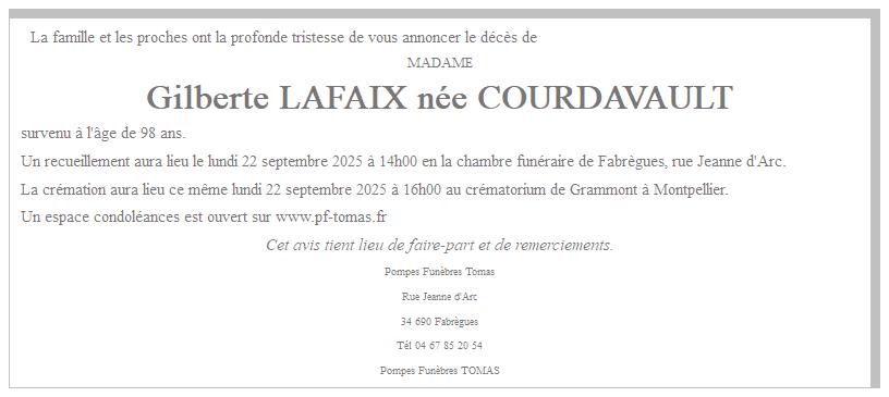 Image Annonce nécrologique