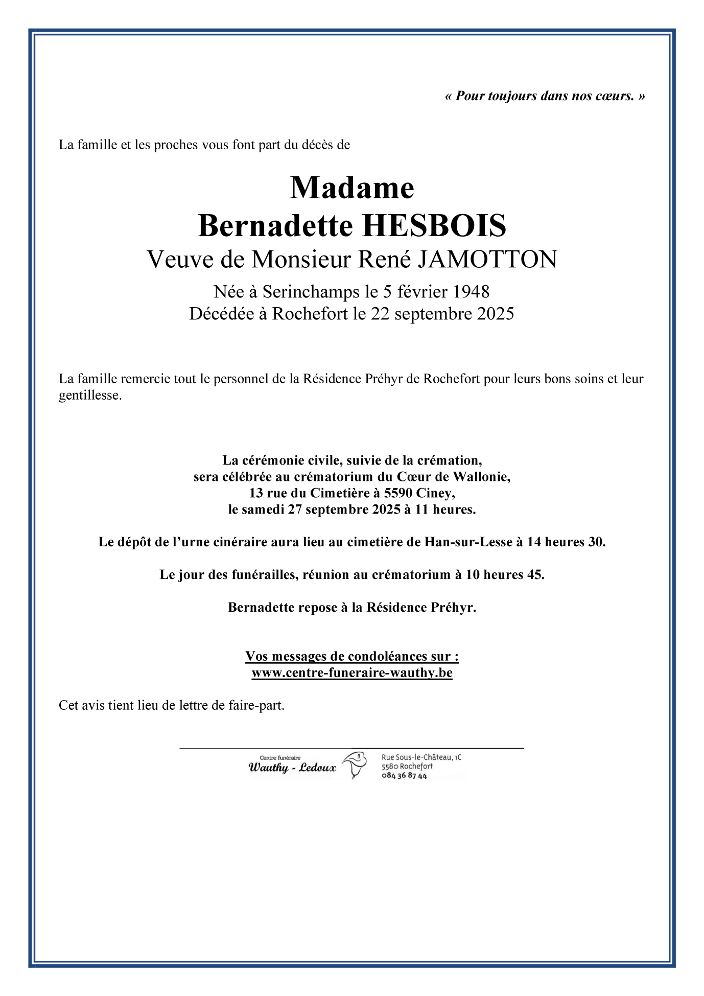 Image Annonce nécrologique