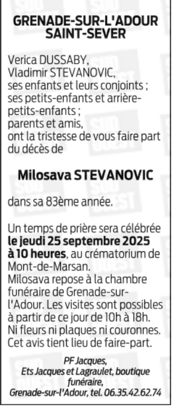 Image Annonce nécrologique