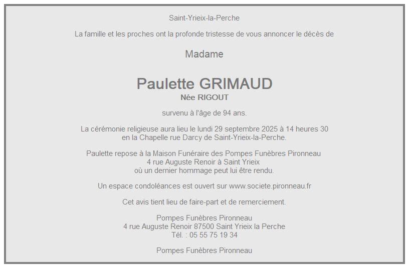 Image Annonce nécrologique