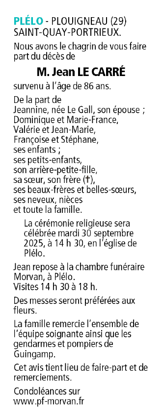Image Annonce nécrologique