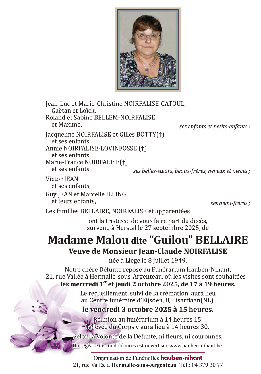 Image Annonce nécrologique