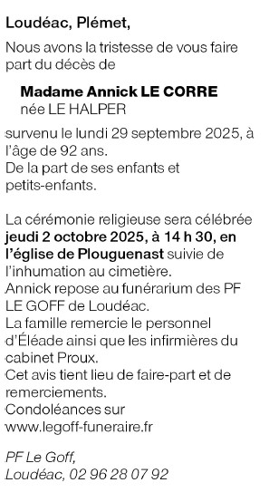 Image Annonce nécrologique