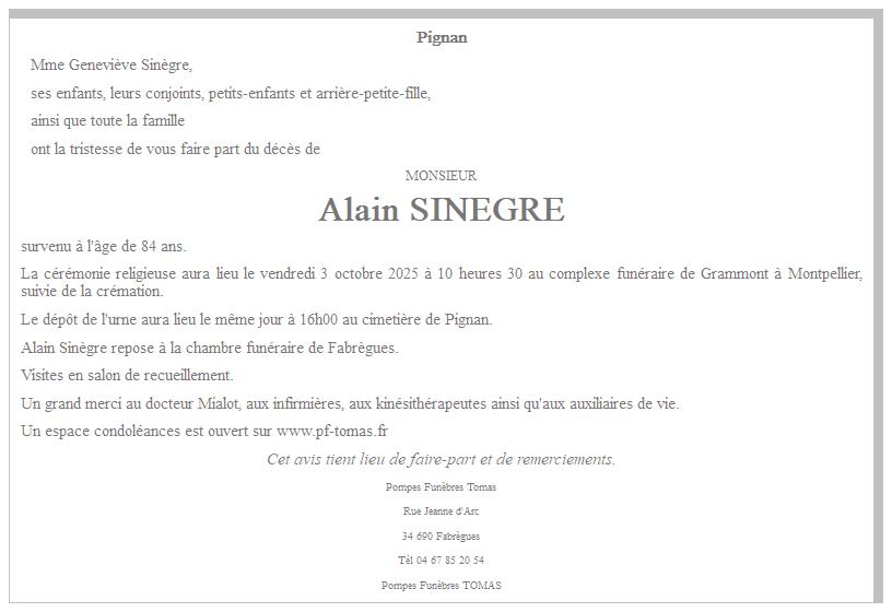 Image Annonce nécrologique