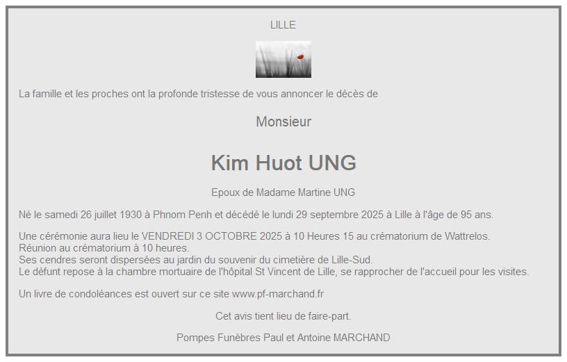 Image Faire-part de Kim Huot