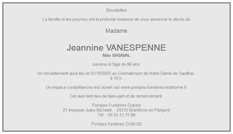 Image Annonce nécrologique
