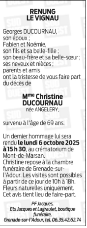 Image Annonce nécrologique