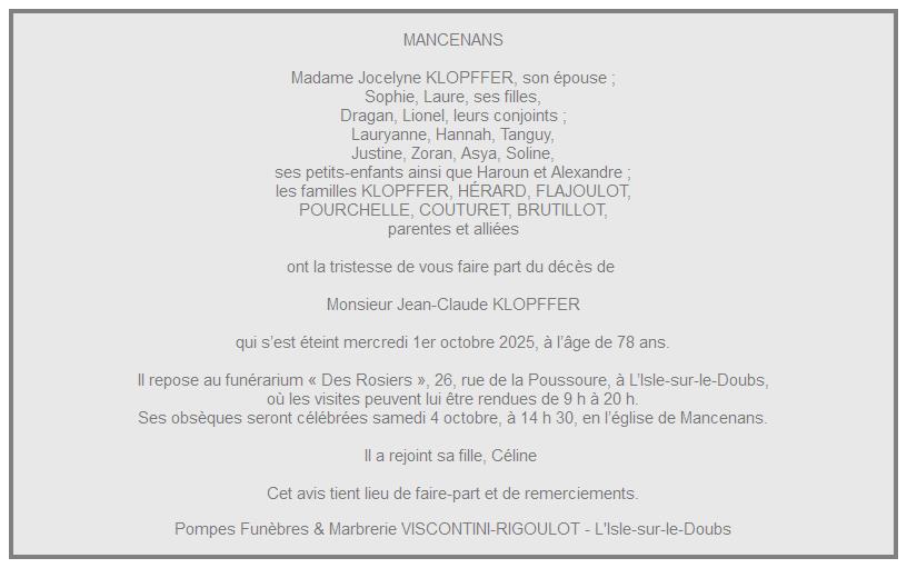 Image Annonce nécrologique