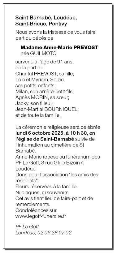 Image Annonce nécrologique