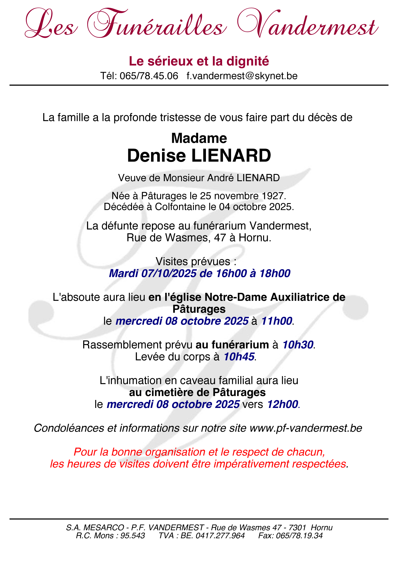 Image Annonce nécrologique