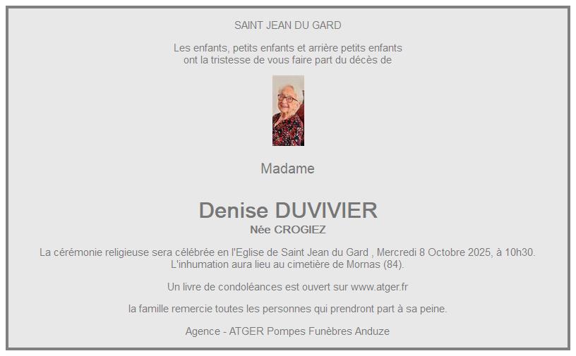 Image Annonce nécrologique