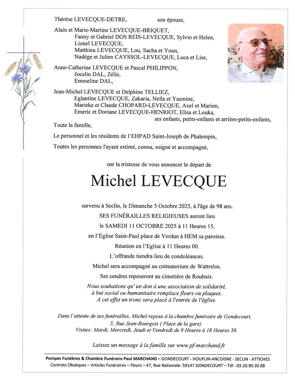 Image Faire-part de Michel