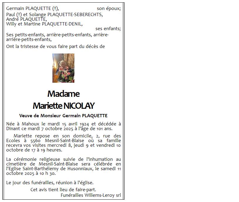 Image Annonce nécrologique