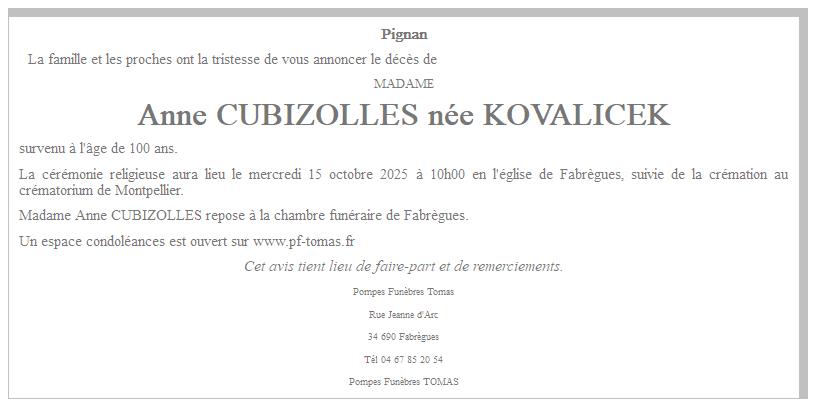 Image Annonce nécrologique