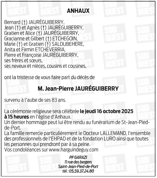 Image Annonce nécrologique