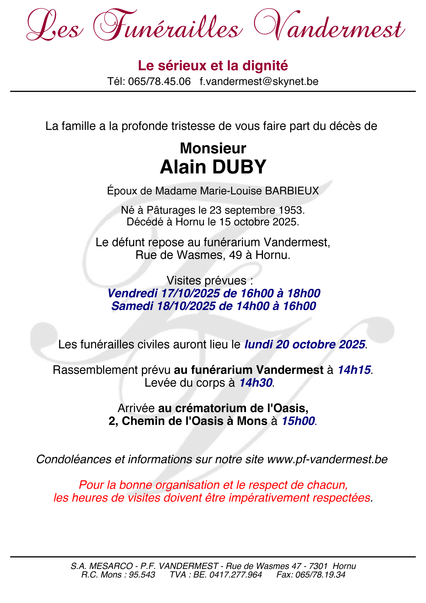 Image Annonce nécrologique