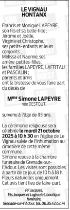 Image Annonce nécrologique