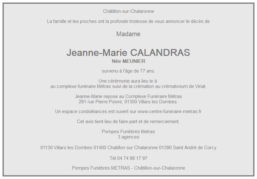 Image Annonce nécrologique